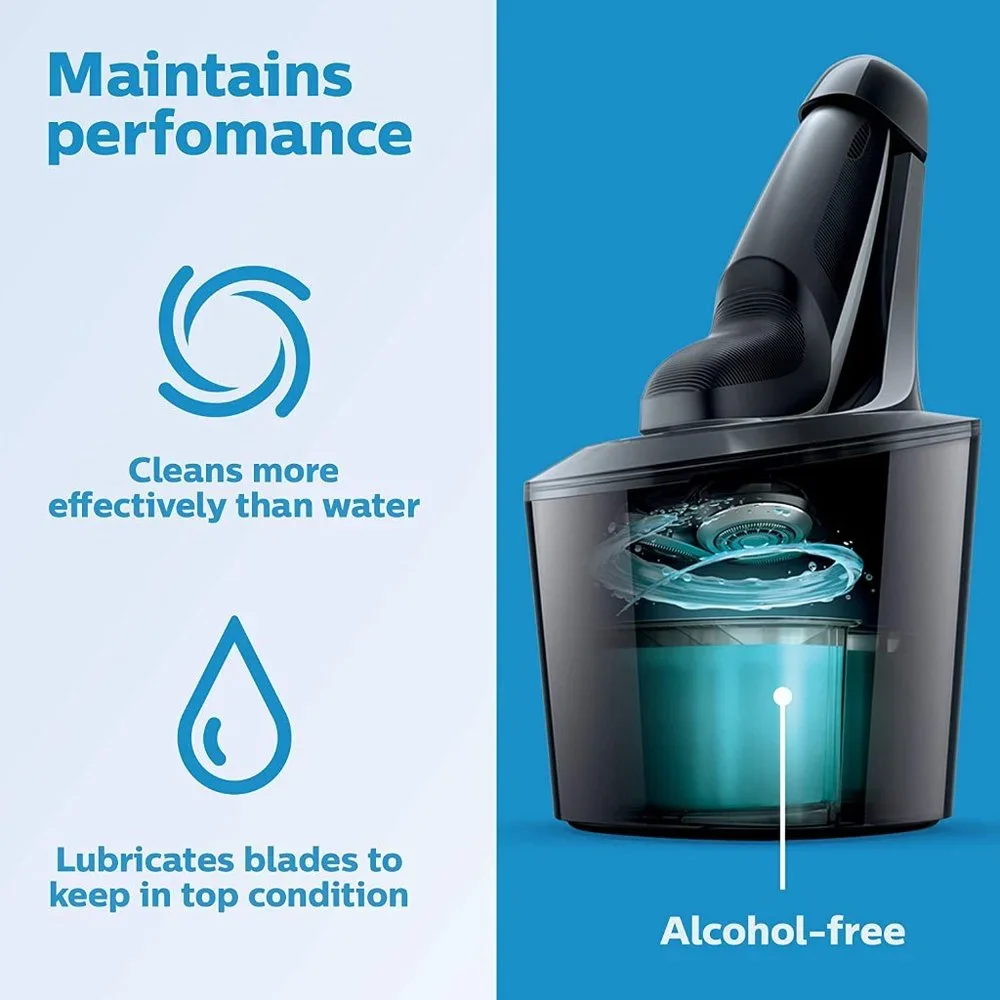🪒 Philips 🪒 Norelco Cleaning C.artridge for SmartClean System, 2 Count, JC302